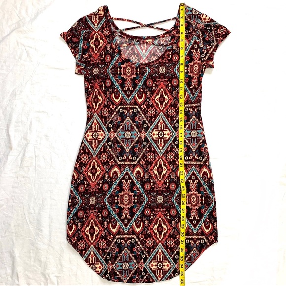 No Boundaries Boho Casual Dress Size Large - Picture 6 of 11